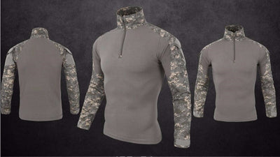 Camisa Táctica Militar de Combate Rápido - Uniforme Airsoft Manga Larga Comprobado en Campo - Image 4