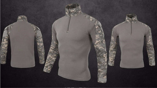 Camisa Táctica Militar de Combate Rápido - Uniforme Airsoft Manga Larga Comprobado en Campo - Image 4