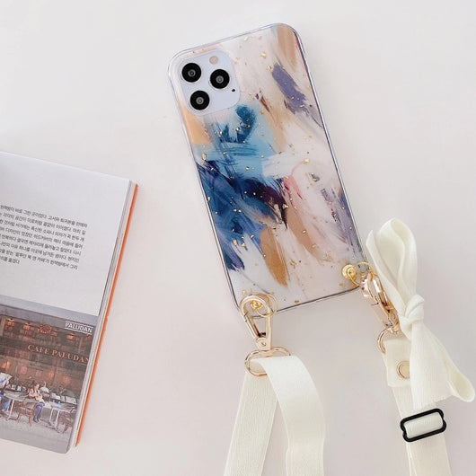 Funda iPhone con Correa Crossbody – Protección Suave Compatible con Apple - Image 19