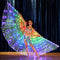 Alas LED Mariposa Iluminadas para Danza y Presentaciones - Alas de Luz Multicolor con Varilla