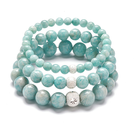 Pulsera de Anillo Única en Piedra Tianhe Natural