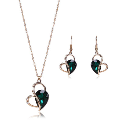 Conjunto de Dos Piezas: Collar y Aretes de Joyería Moderna - Image 7