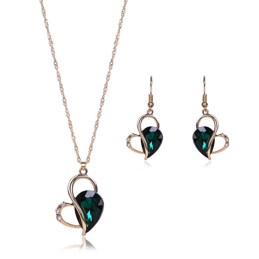 Conjunto de Dos Piezas: Collar y Aretes de Joyería Moderna - Image 7
