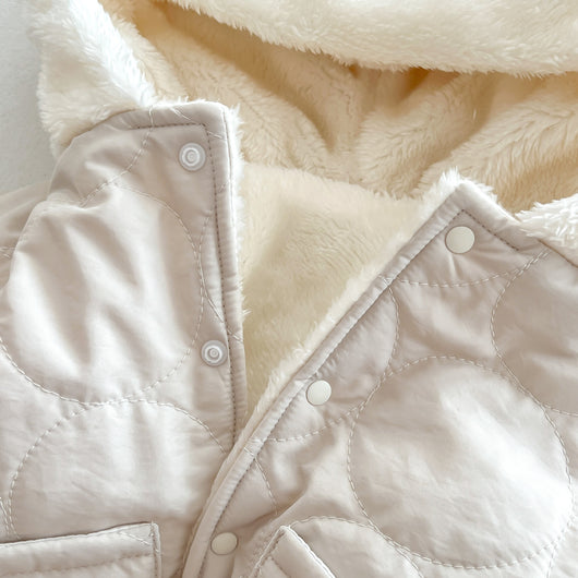 Ropa de Bebé Acolchada con Forro Polar Cálido - Image 22