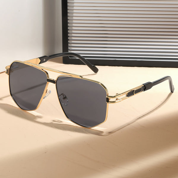 Gafas de Sol Metálicas para Hombre con Protección Solar Premium
