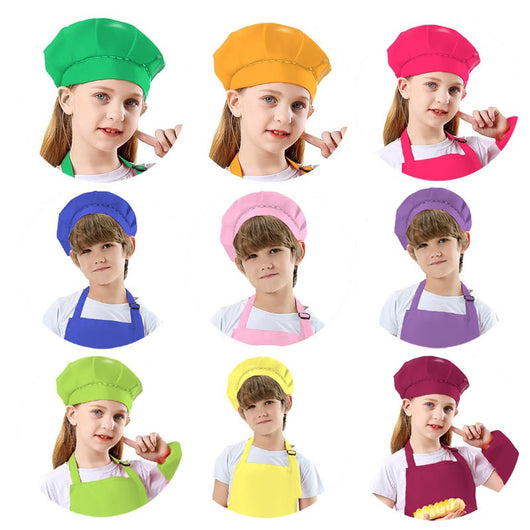 Uniforme de Chef y Delantal para Niños - Traje de Cocinero Infantil Personalizable - Image 6