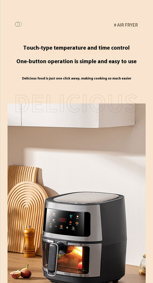 Freidora de Aire Multifunción Gran Capacidad - Horno Eléctrico para el Hogar - Image 18