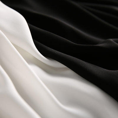 Blusa Profesional de Encaje y Gasa Elegante y Minimalista - Image 12