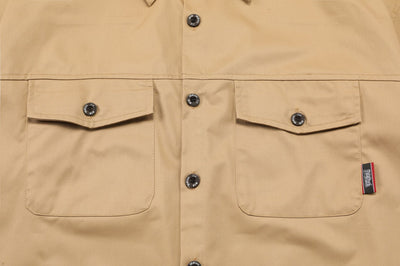 Camisa de Trabajo Talla Grande Suelta con Bordado - Image 22