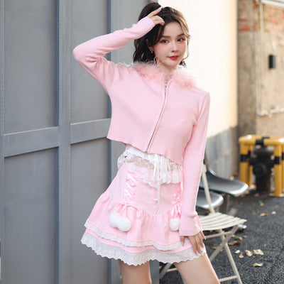 Falda Princesa con Moño de Botones para Bebé - Image 8