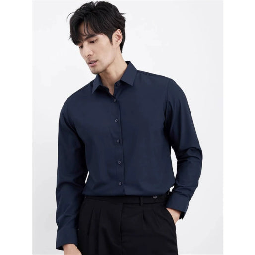 Camisa Ejecutiva Vino para Hombre - Corte Moderno y Sofisticado - Image 13