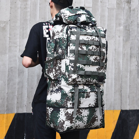 Mochila de Trekking 100L de Gran Capacidad para Aventuras Extremas - Image 4
