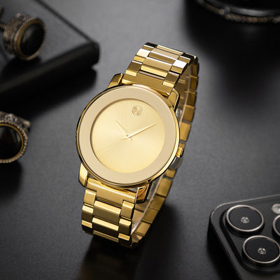 Reloj de Negocios Ultra Delgado para Hombre en Acero Inoxidable con Movimiento de Cuarzo - Image 10
