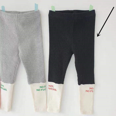 Leggings Infantiles con Letras Bordadas para Niños - Image 8