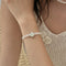 Pulsera Camelia Sombra Lunar Desmontable Doble para Primavera y Verano