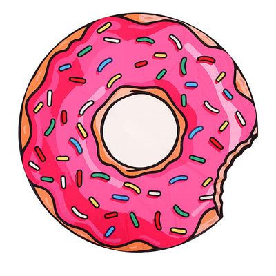 Toalla de Playa Redonda Estampado Donut Cute - Manta Playera Multiusos - Image 6