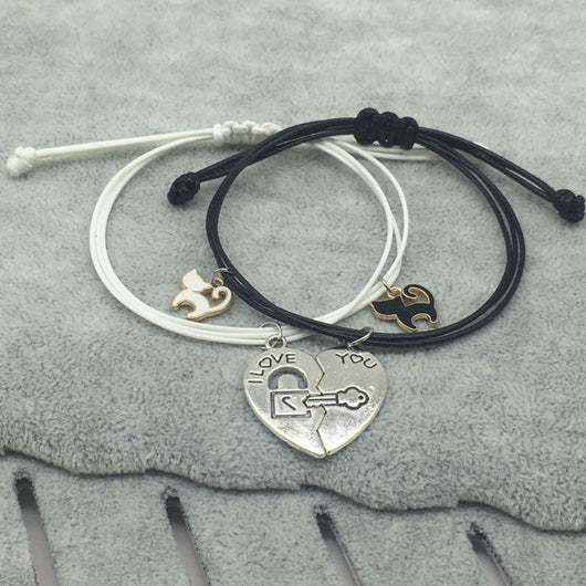 2 Pulseras Personalizadas para Parejas de Gatitos - Image 8