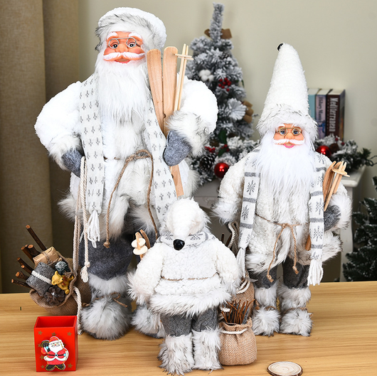 Adornos Navideños Papá Noel Modernos y Elegantes - Image 6