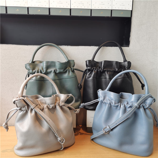 Bolso Bucket de Cuero para Mujer - Elegancia y Versatilidad