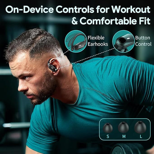 Auriculares Bluetooth con Traductor de IA en Tiempo Real - Image 2