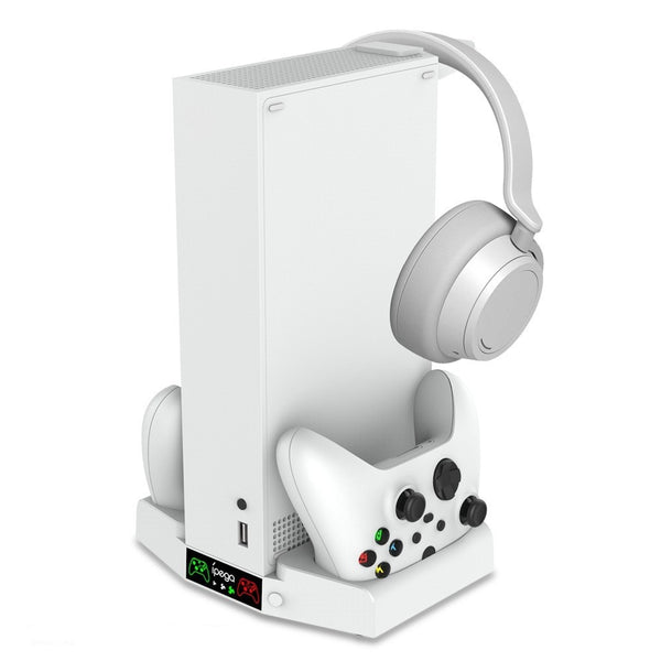 Almohadilla Refrigerante Multifunción con Ventilador, Soporte para Auriculares y Luces LED - Image 4