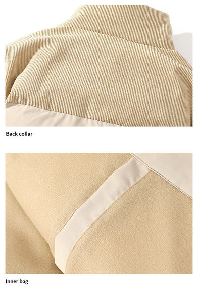 Abrigo Acolchado Unisex de Cuello Alto para Invierno - Image 28