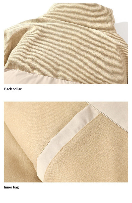 Abrigo Acolchado Unisex de Cuello Alto para Invierno - Image 28