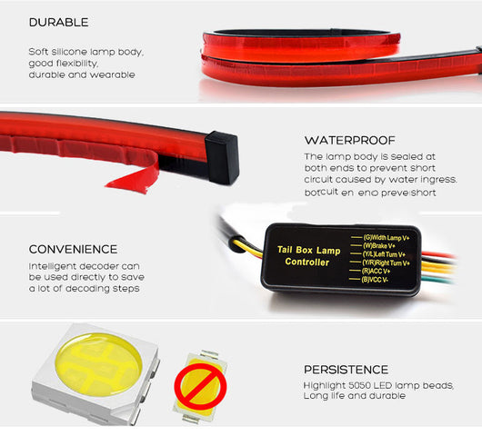 Luz de Freno Trasera Anti-Colisión - Sistema de Alerta Trasero - Image 3