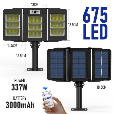 Luminaria Solar LED Inteligente con Control Remoto para Jardín y Exteriores - Image 8