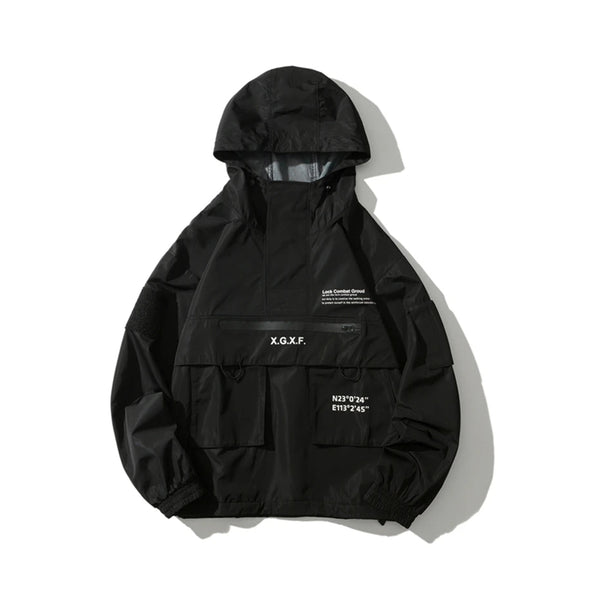 Chaqueta Casual con Capucha y Detalles de Trabajo - Image 9