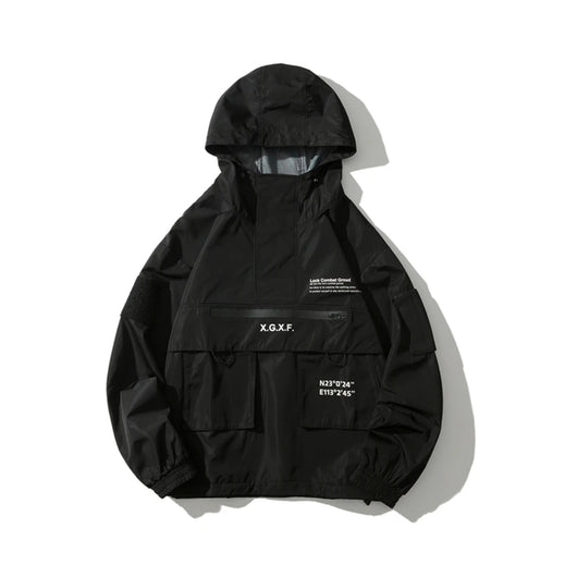 Chaqueta Casual con Capucha y Detalles de Trabajo - Image 9