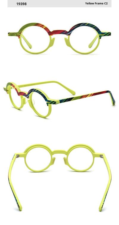 Gafas Redondas Multicolor con Filtro Luz Azul - Image 12