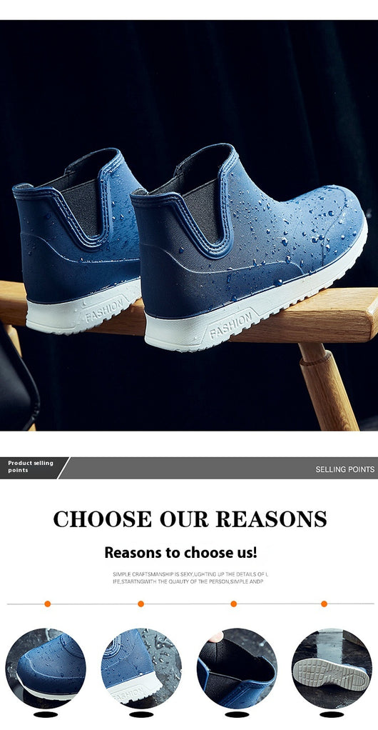 Botas Impermeables para Hombre con Suela Antideslizante - Comodidad Outdoor - Image 14