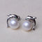 Aretes de Plata 925 con Perla Natural