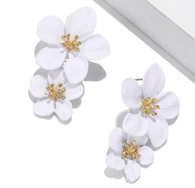 Aretes de Doble Flor - Image 5