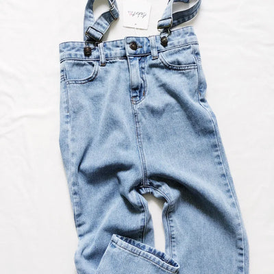 Jeans Anchos de Cintura Alta Estilo Coreano con Tiras - Image 28