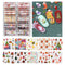 Stickers de Uñas Estrella Navideña