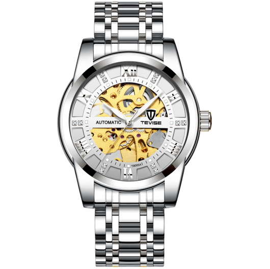Reloj Automático Mecánico para Hombre con Esfera Hueca y Resistencia al Agua - Image 13