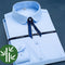 Camisa Blanca de Fibra de Bambú sin Planchado