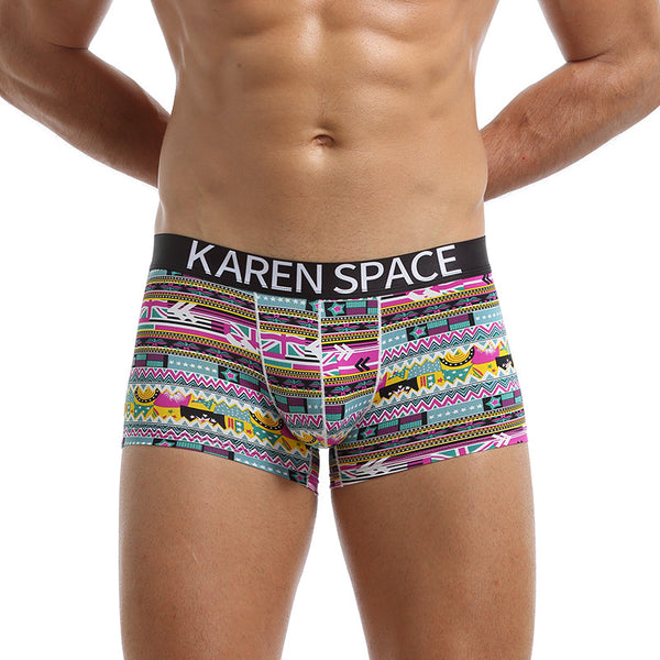 Boxers Ice Silk con Estampado Moderno - Image 7