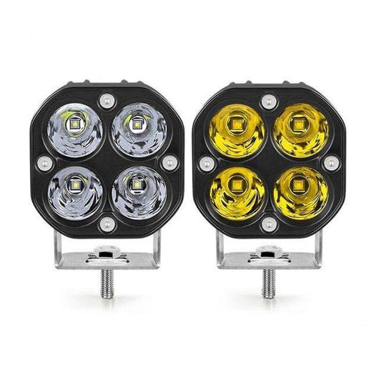 Faro LED Cuadrado Todoterreno para Camioneta y Auto