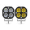 Faro LED Cuadrado Todoterreno para Camioneta y Auto