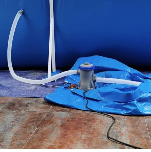 Bomba de Drenaje para Piscina Infantil Grande con Soporte Exterior - Image 11