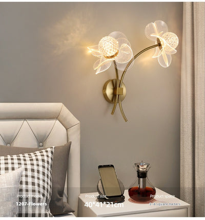 Lámpara LED de Flores para Dormitorio y Mesita de Noche - Image 13