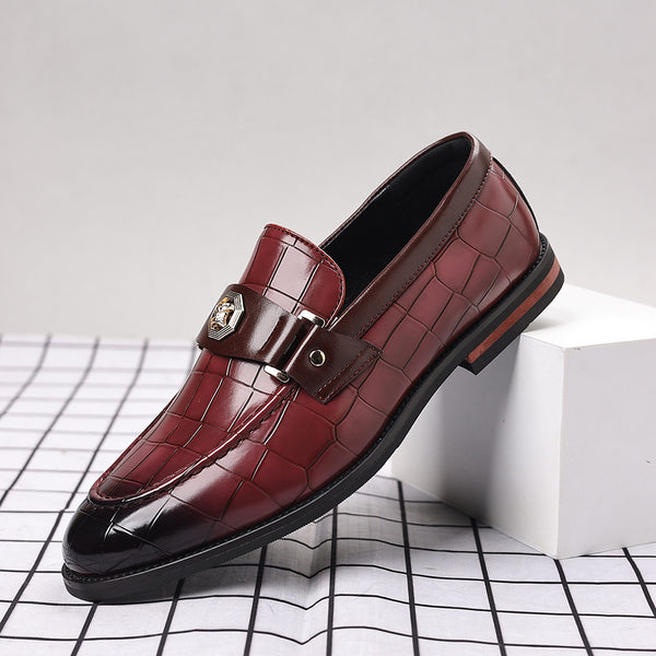 Mocasines Casuales Cuadrados Talla Grande para Hombre