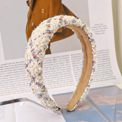 Diadema de Lana a Cuadros Xiaoxiangfeng para Mujer - Image 5