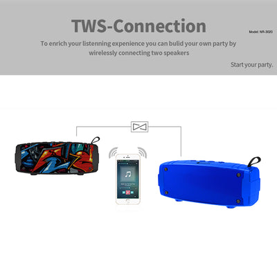 Parlante Bluetooth Portátil Resistente al Agua con Subwoofer - Image 5