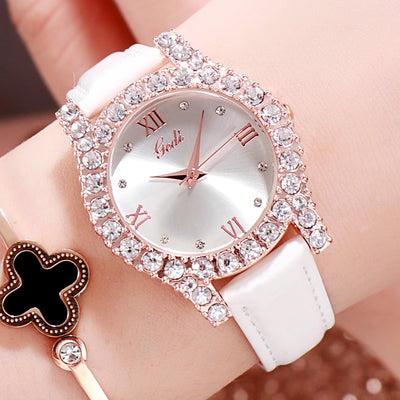 Reloj de Diamante Casual para Mujer - Diseño Versátil y Elegante