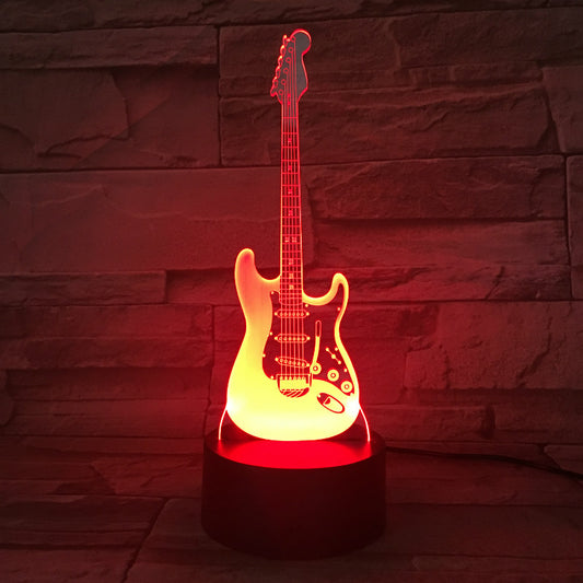 Lámpara LED de Mesa Multicolor con Luz Nocturna