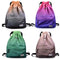 Mochila de viaje con cordón impermeable unisex
